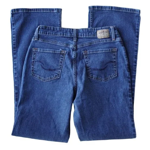 Signature by Levi Strauss Jeans Womens Size 8 Misses Medium At Waist Boot Cut St - Picture 2 of 12